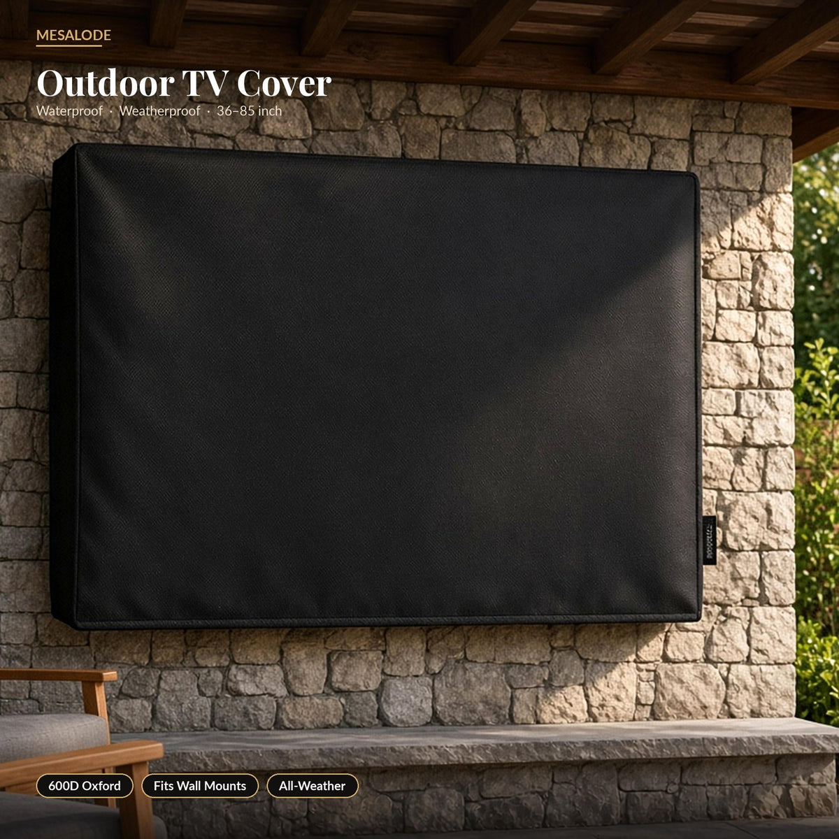🎃Halloween Deal 50% OFF! kavorynth Outdoor TV Cover Weatherproof and Waterproof