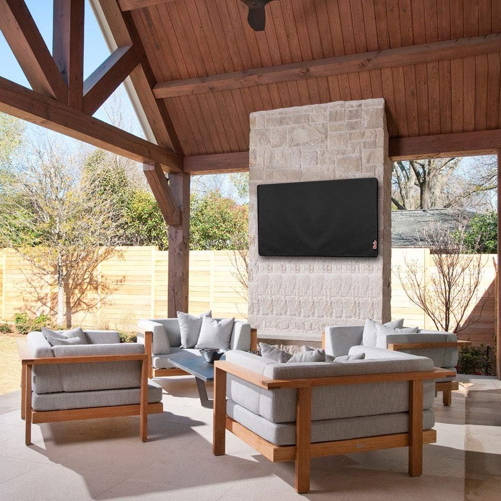🎃Halloween Deal 50% OFF! kavorynth Outdoor TV Cover Weatherproof and Waterproof