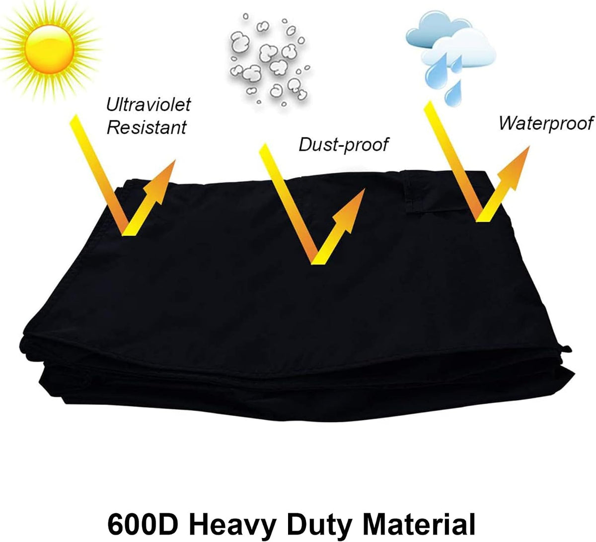 🎃Halloween Deal 50% OFF! kavorynth Outdoor TV Cover Weatherproof and Waterproof