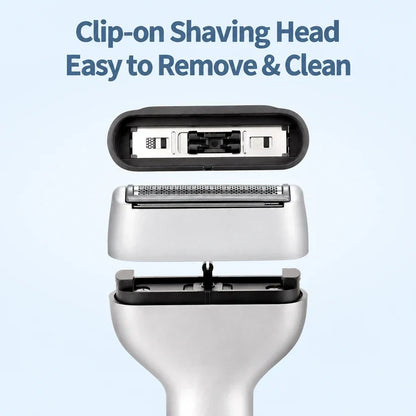 🪒Men's Rechargeable Foil Electric Shaver ⚡🧔– Efficient Close Shaving, Cordless Portable Wet & Dry Beard Razor for Daily Grooming