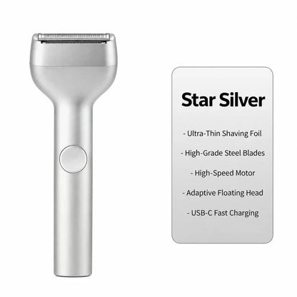 🪒Men's Rechargeable Foil Electric Shaver ⚡🧔– Efficient Close Shaving, Cordless Portable Wet & Dry Beard Razor for Daily Grooming