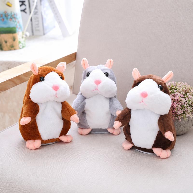 Cheeky Hamster — Talk & Repeat Plush Toy, Perfect for Gifting