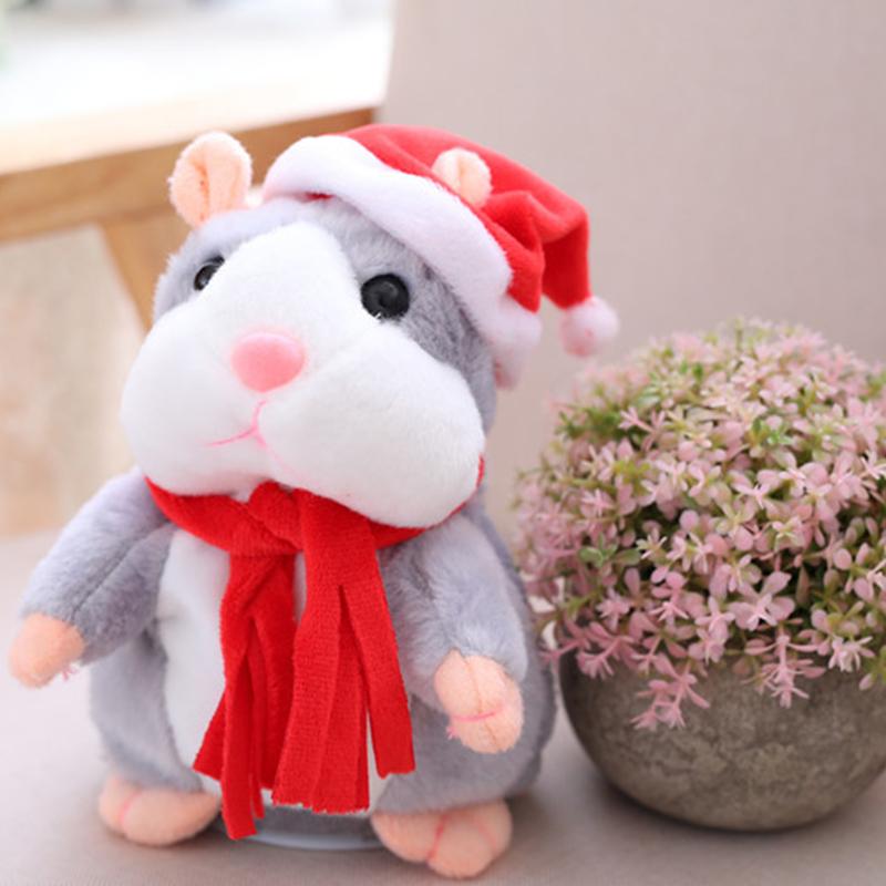 Cheeky Hamster — Talk & Repeat Plush Toy, Perfect for Gifting