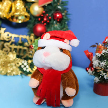 Cheeky Hamster — Talk & Repeat Plush Toy, Perfect for Gifting