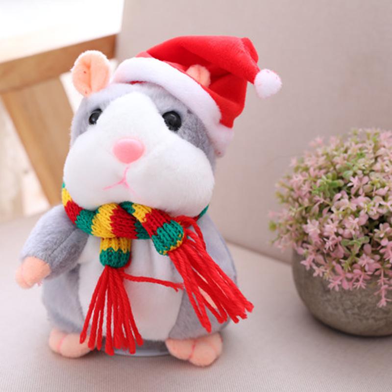 Cheeky Hamster — Talk & Repeat Plush Toy, Perfect for Gifting