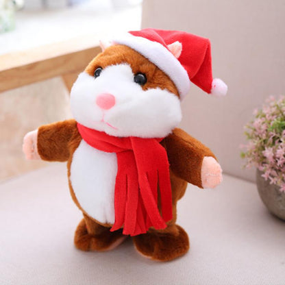 Cheeky Hamster — Talk & Repeat Plush Toy, Perfect for Gifting