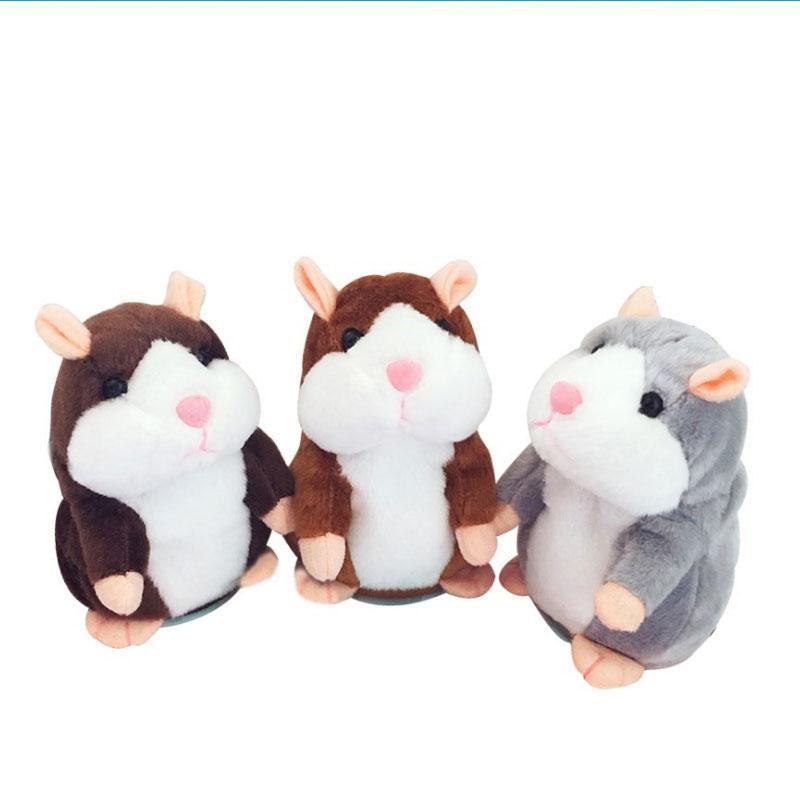 Cheeky Hamster — Talk & Repeat Plush Toy, Perfect for Gifting