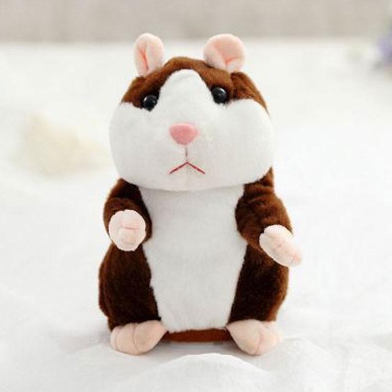 Cheeky Hamster — Talk & Repeat Plush Toy, Perfect for Gifting