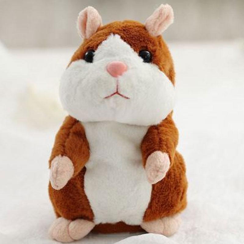Cheeky Hamster — Talk & Repeat Plush Toy, Perfect for Gifting