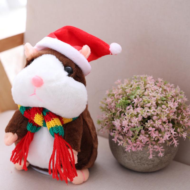 Cheeky Hamster — Talk & Repeat Plush Toy, Perfect for Gifting