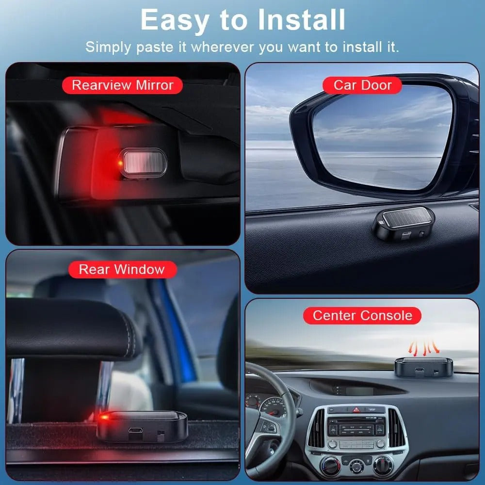 🔥BUY 1 GET 1 FREE🔥Car Solar Power Simulated Dummy Alarm